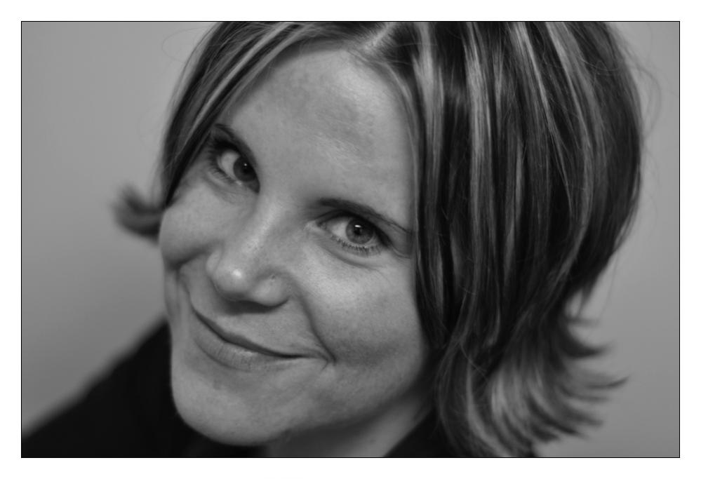 Portrait von Tina - Nr. 1 (s/w)