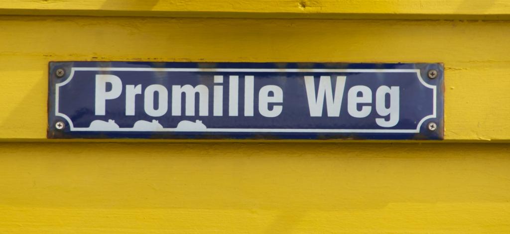 Promille Weg