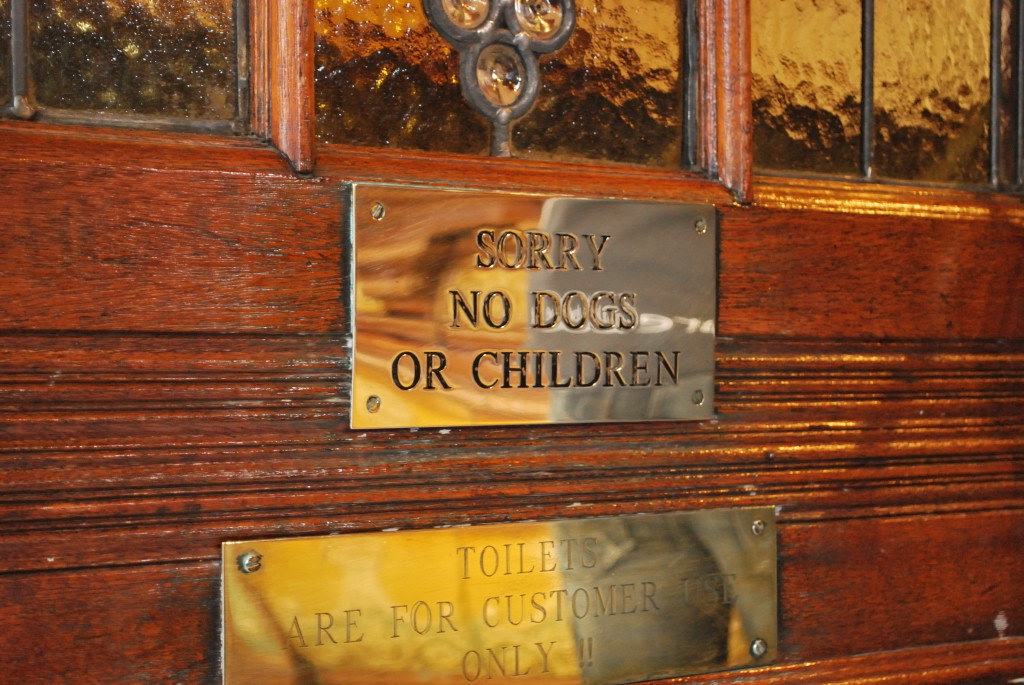 pub sign