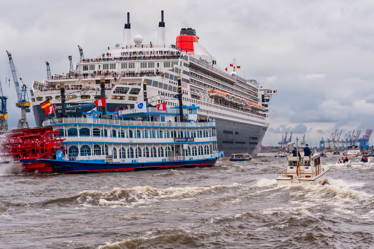 QUEEN MARY 2 in HH ... 12. Mai 2020