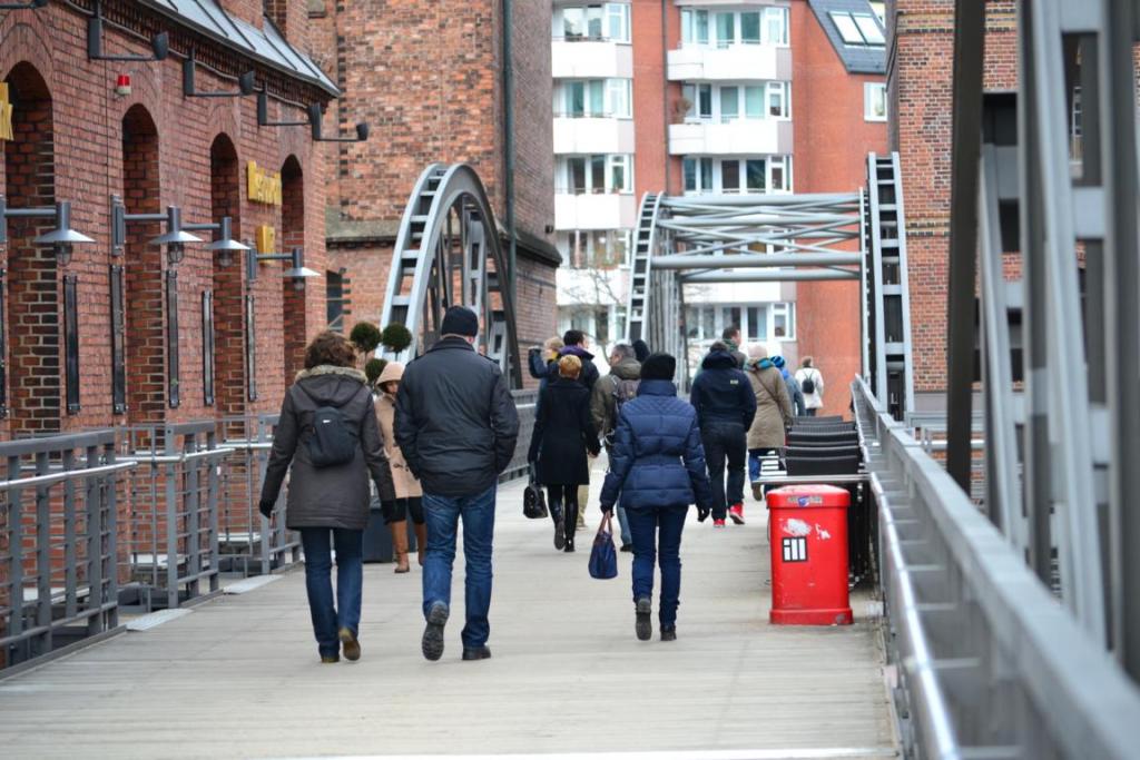 Raus aus der Speicherstadt