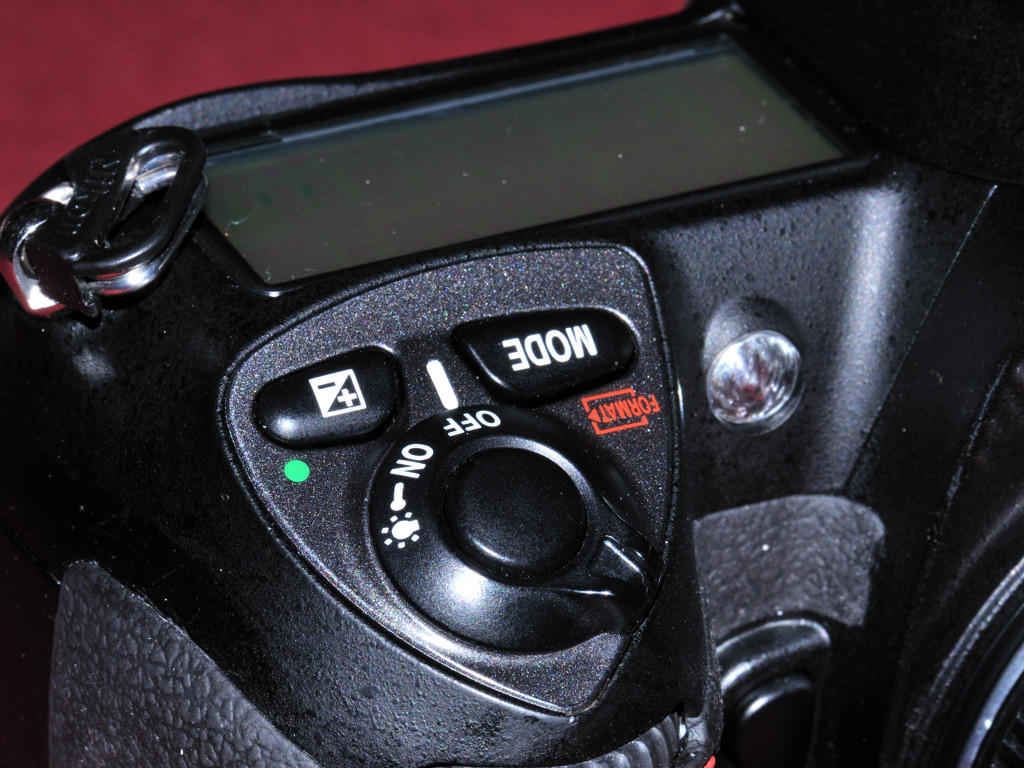 Reparierte D200 - Details