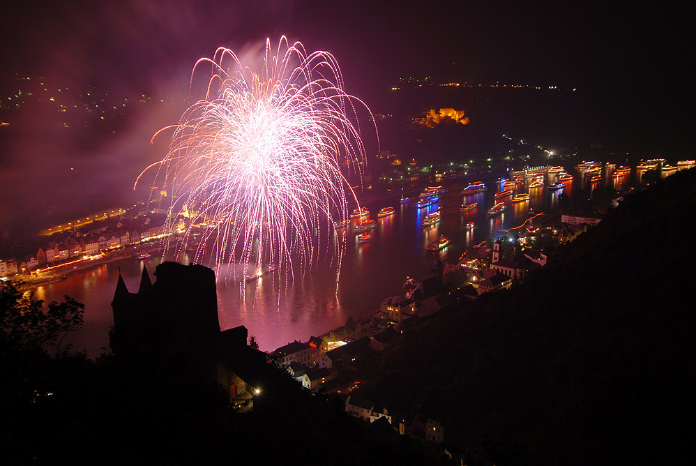 Rhein in Flammen