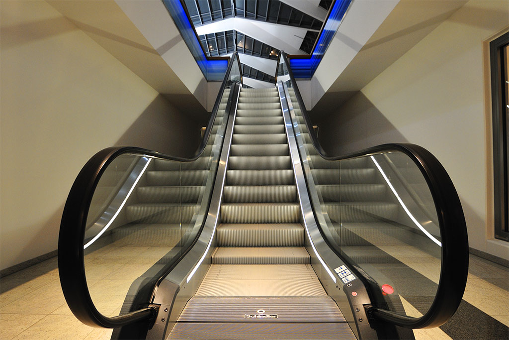 Rolltreppe Waterfront w