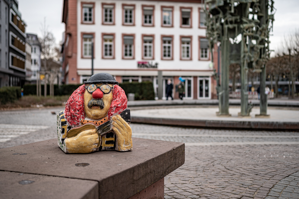 Rosenmontag 2021: Fastnachtsbrunnen