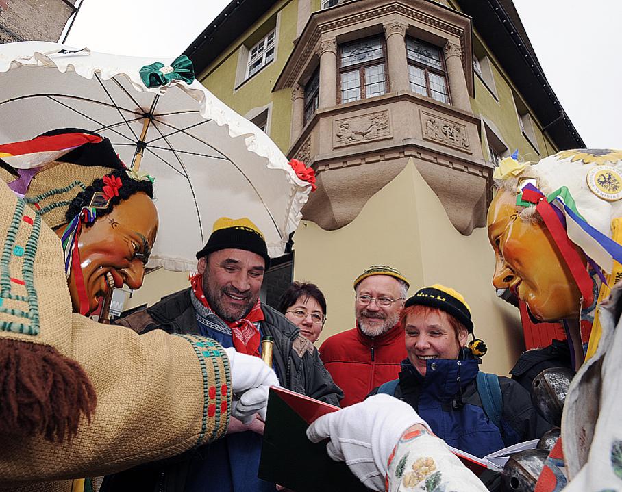 Rottweil, Aufsagen nach dem Narrensprung