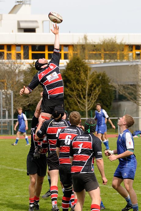 Rugby Memmingen Eagles gegen RFC München in Memmingen am 21.04.2012.