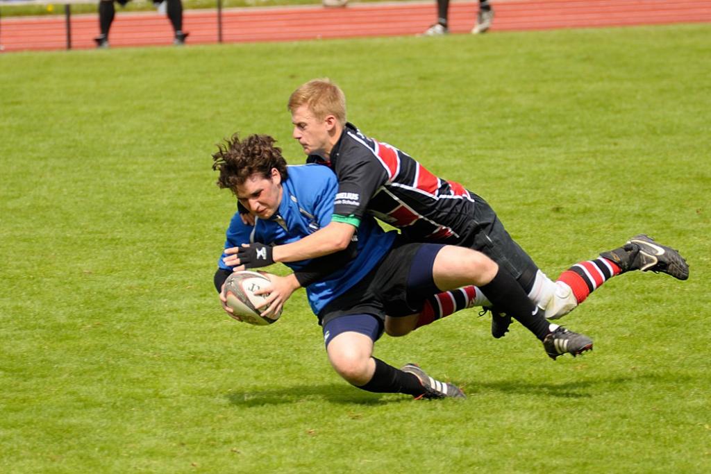 Rugby Spiel am 05.05.2012 in Memmingen. 
Memmingen Eagles gegen Stusta München II