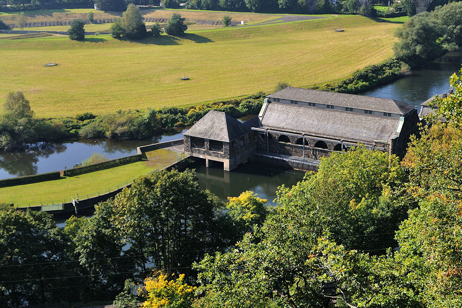 Ruhrstauwerk bei Hattingen
