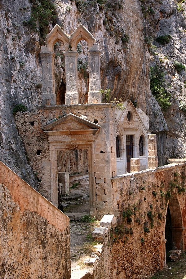 Ruinen von Katholiko auf Kreta (Halbinsel Akrotiri)