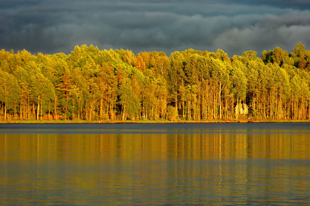 Südschweden, Abend am Kiasjön