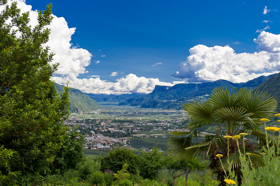 Südtirol Meran, Blick nach Südost