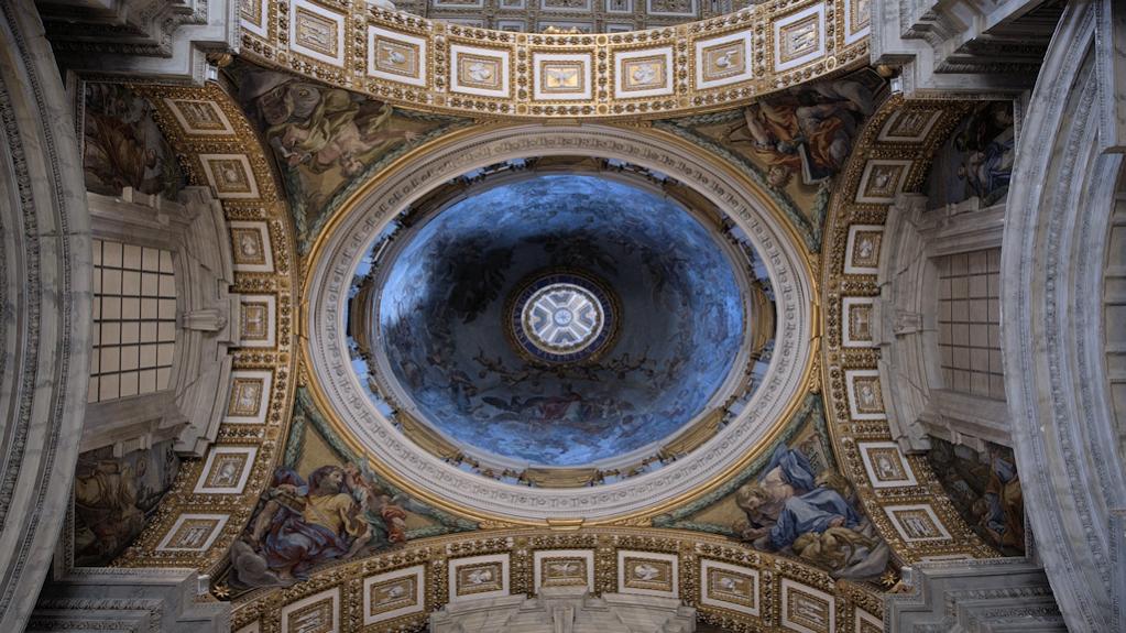s169 Petersdom Decke 1349  1