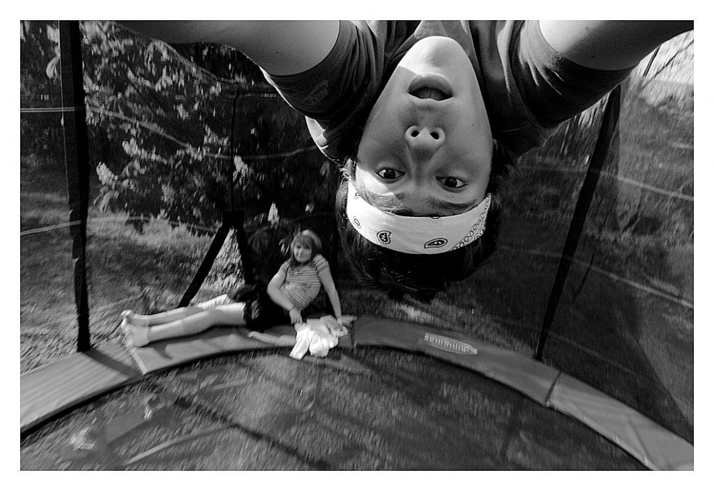 Salto mit Kamera