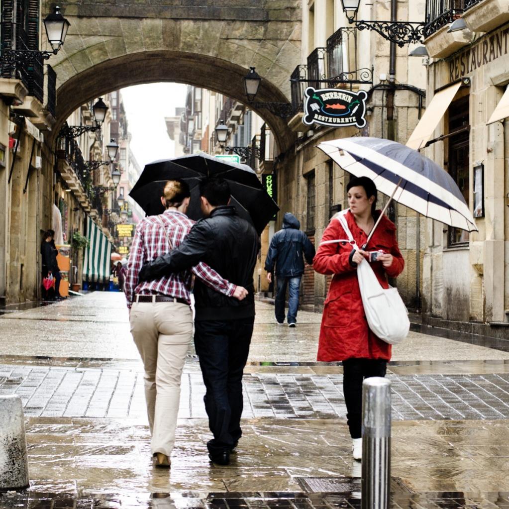San Sebastian - Im Regen