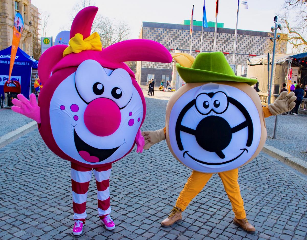 Schützenmaskottchen