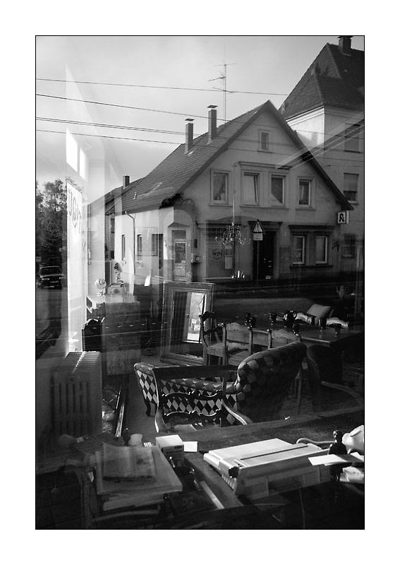 Schaufensterspiegelung