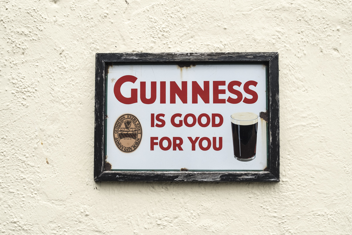 Schild Guinness