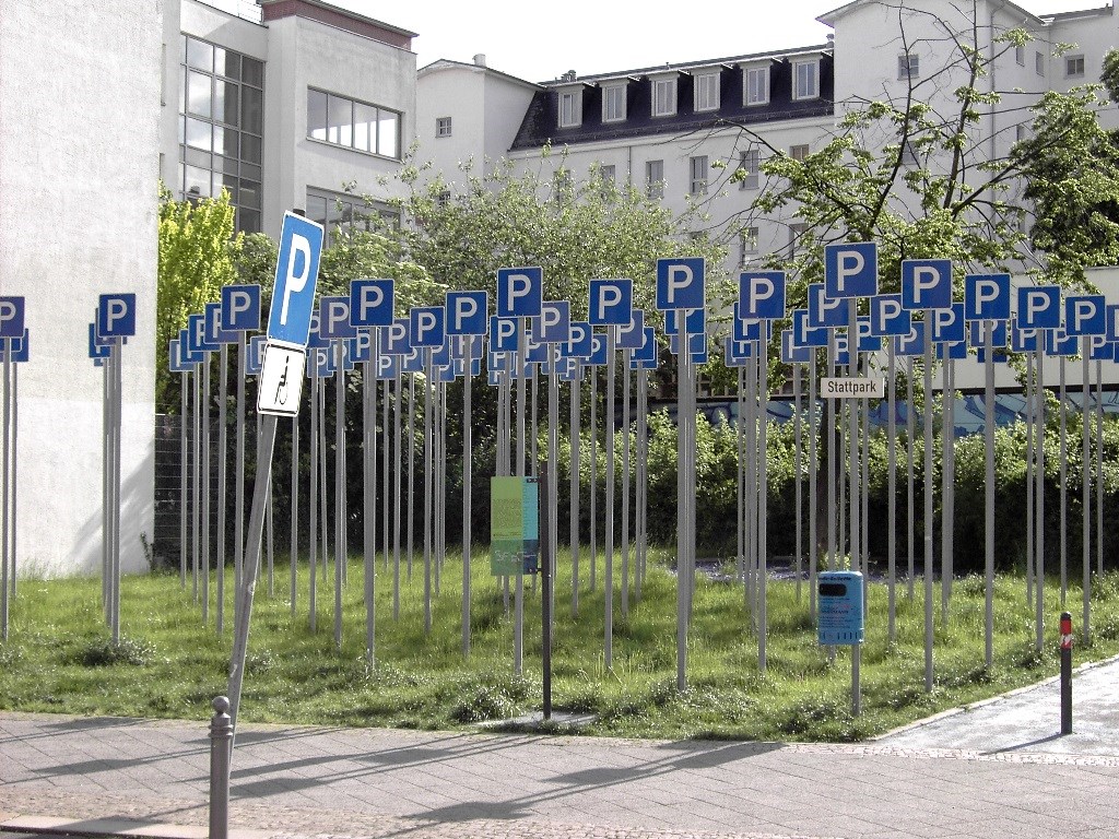 Schilderwald als Stadtpark