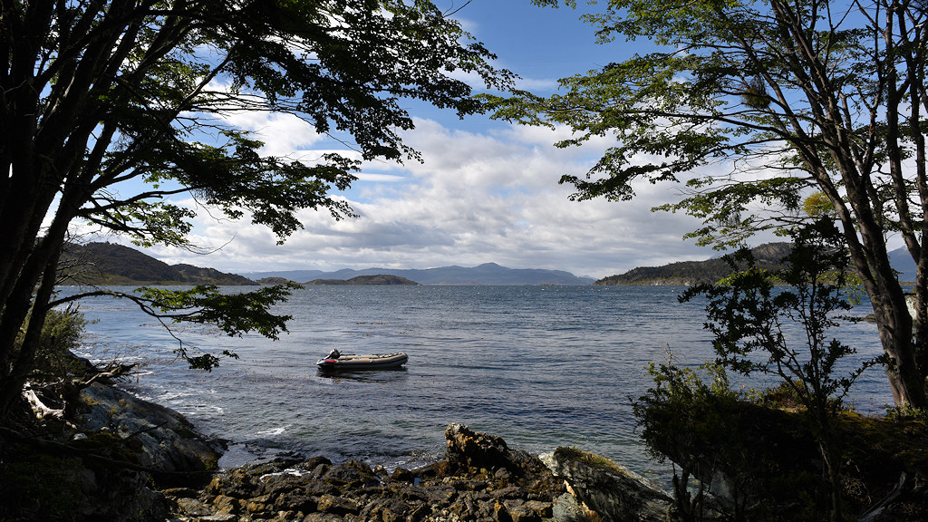 Schlauchboot
im Nationalpark Tierra de Fuego
4849