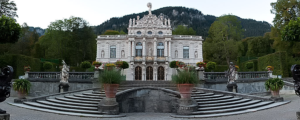 Schloß Linderhof Panorama