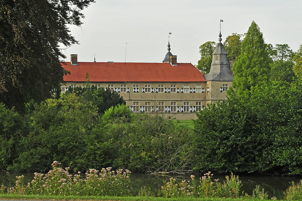 Schloss Westerwinkel bei Herbern, südl. Münsterland (MHX4791PSEx)
