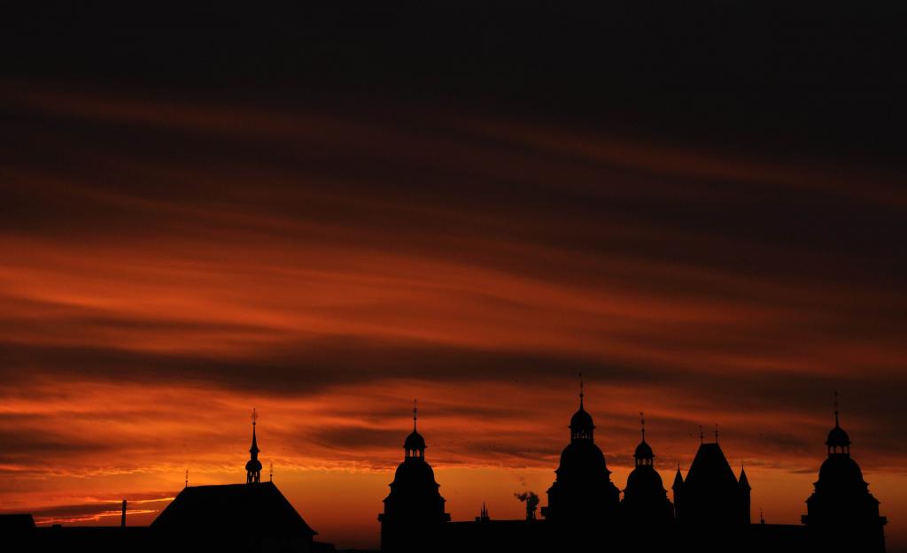 Schlosssilhouette Aschaffenburg