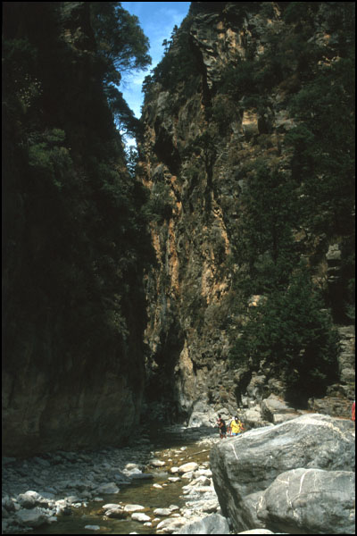 Schlucht Mitte