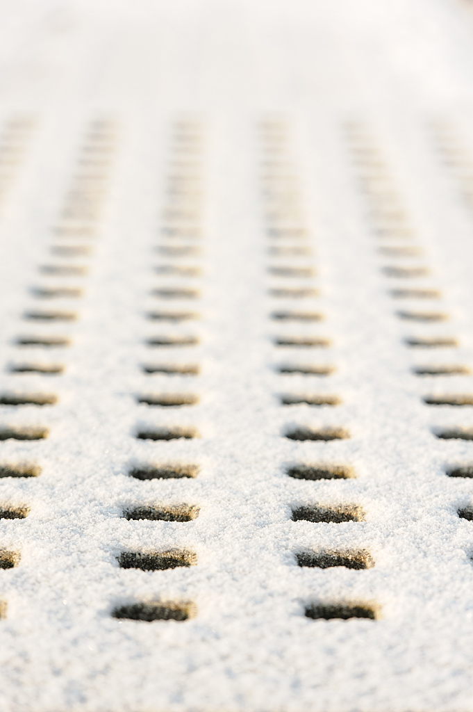 Schnee-Abstrakt 2