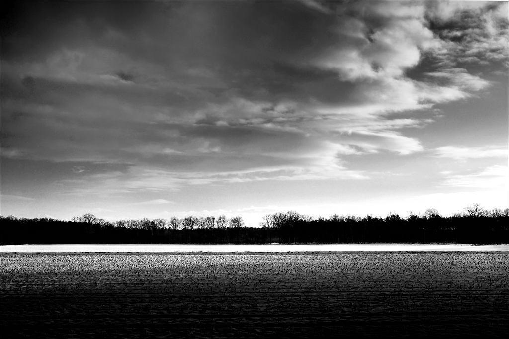 Schneefeld 01 / 2011