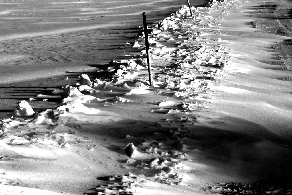 Schneeverwehung