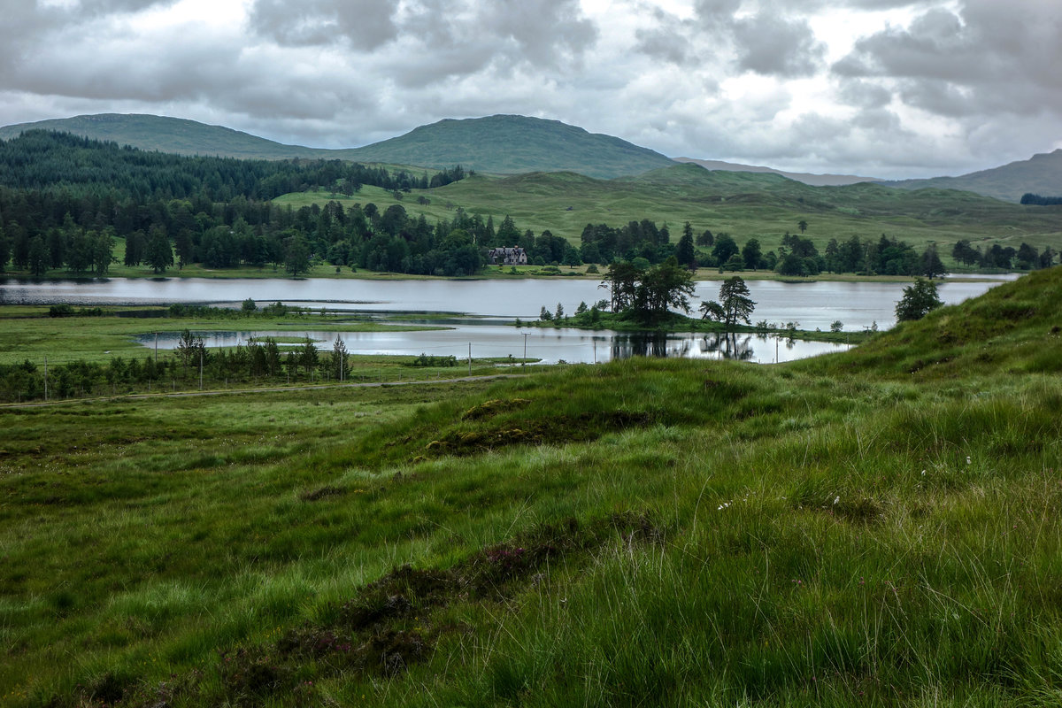 Schottische Highlands nahe Bridge of Orchy
