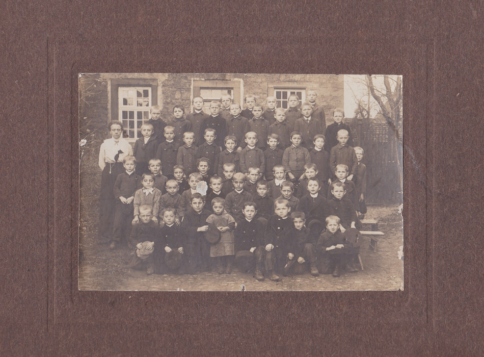 Schulbild um 1914