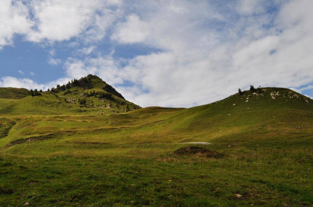 Schweiz, Rückweg einer langen Wanderung!