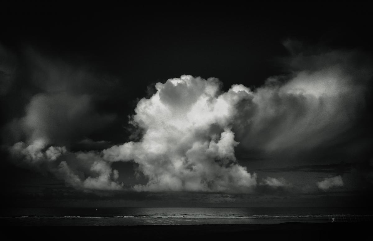 seascape bw
