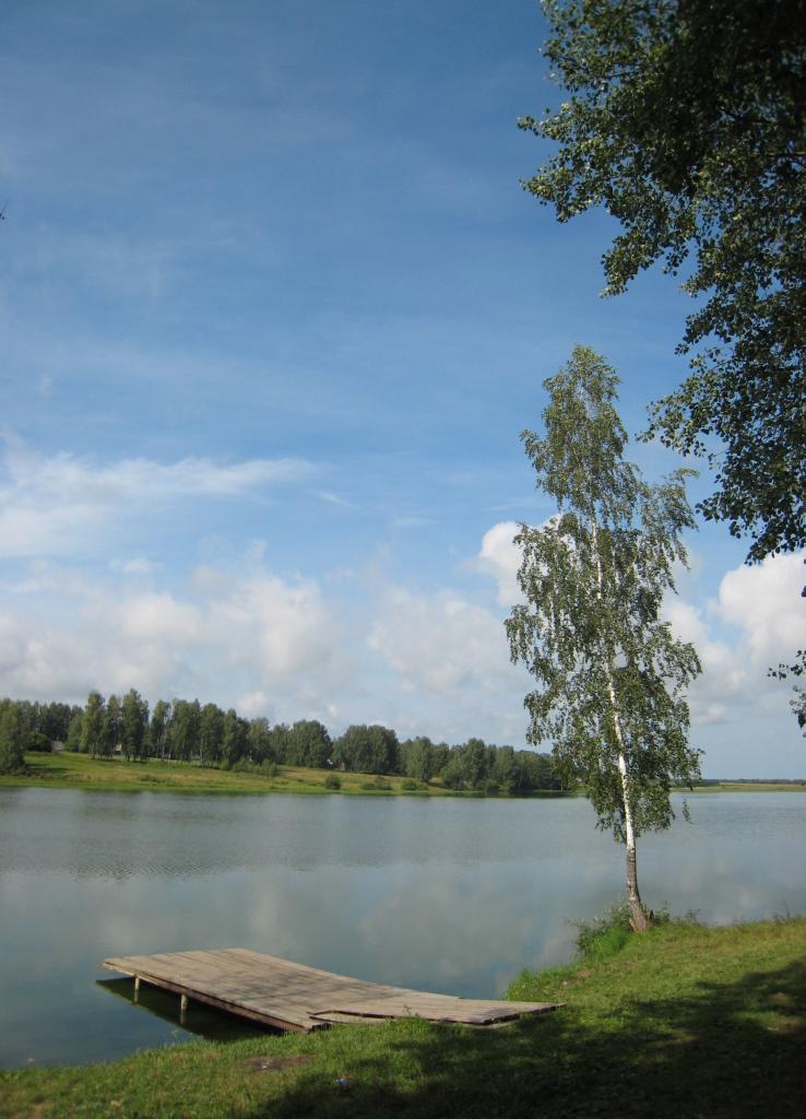See in der Nähe von Moskau
