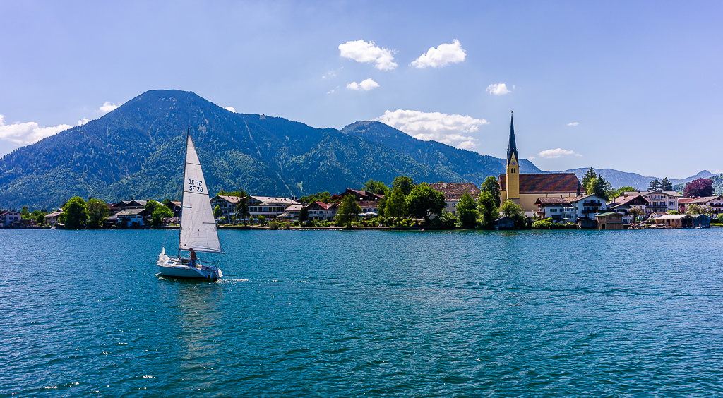 Segelboot Tegernsee