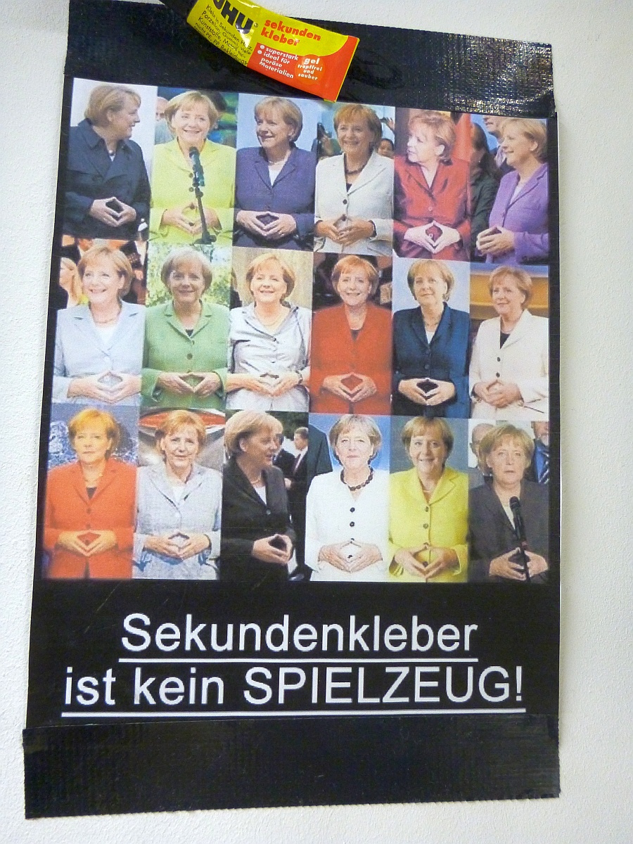 Sekundenkleber ist gefährlich