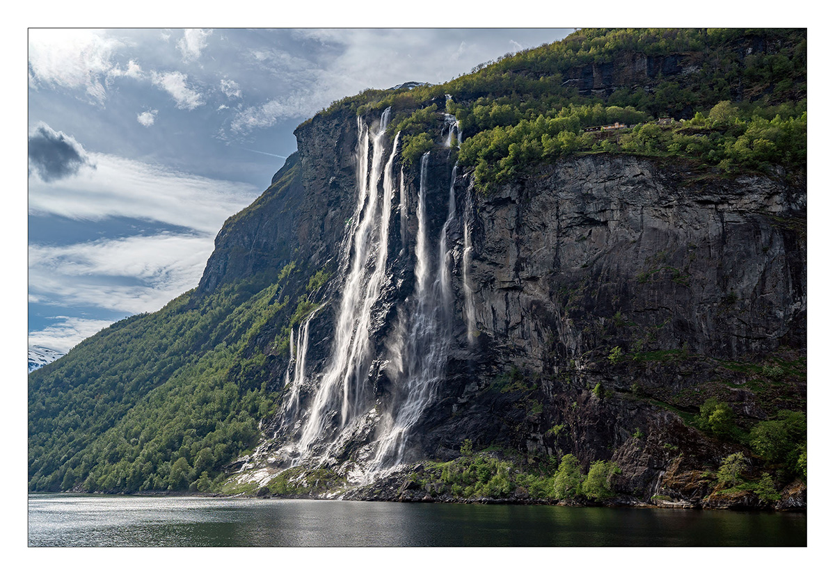 Sieben Schwestern, Geirangerfjord, Norwegen
