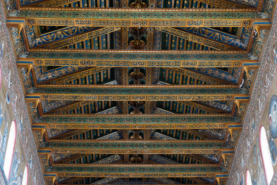 Sizilien 23 Monreale Kathedrale-Decke-38.jpg