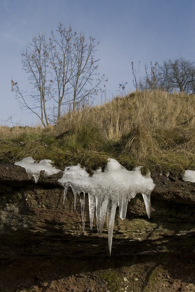 some icicles left