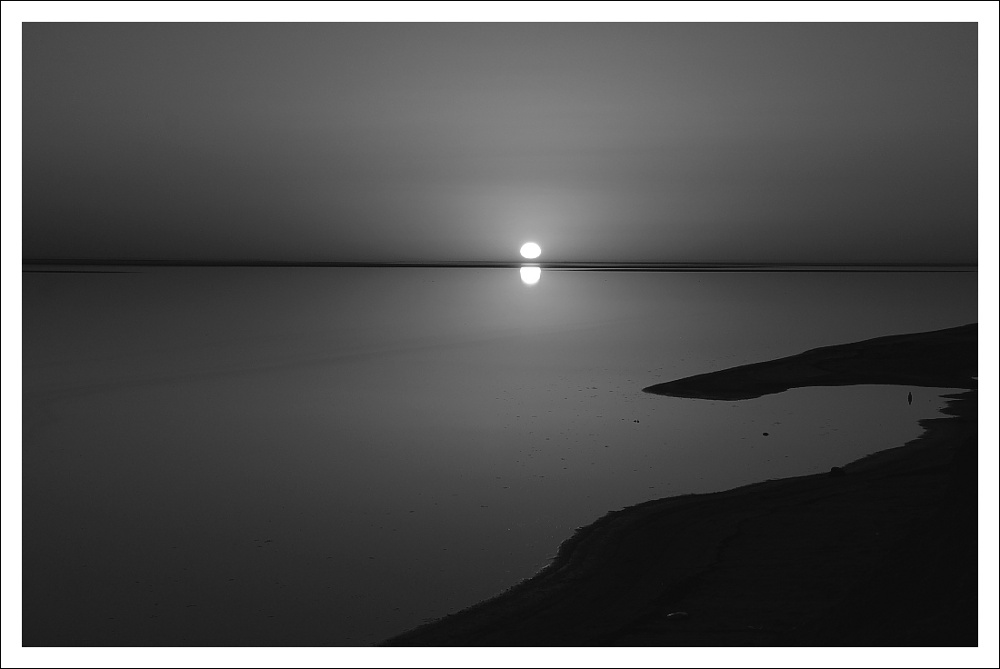 Sonnenaufgang am Chott el Djerid