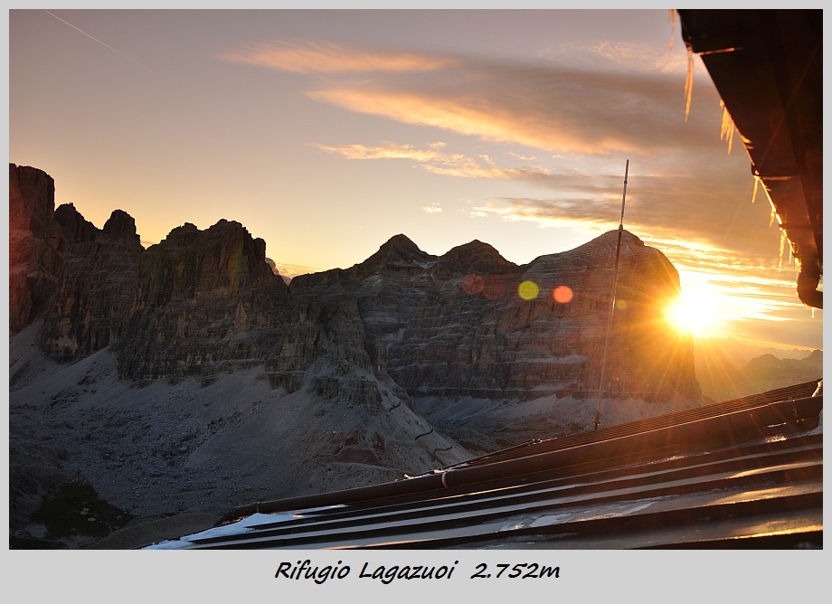 Sonnenaufgang am Lagazuoi