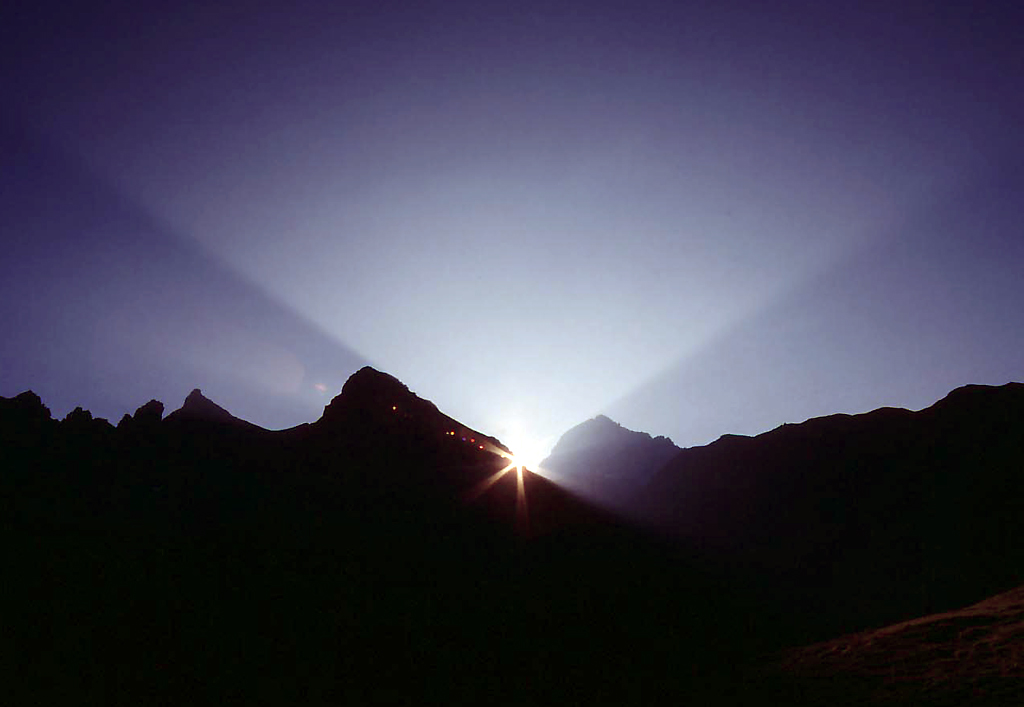Sonnenaufgang am Mutlerkopf