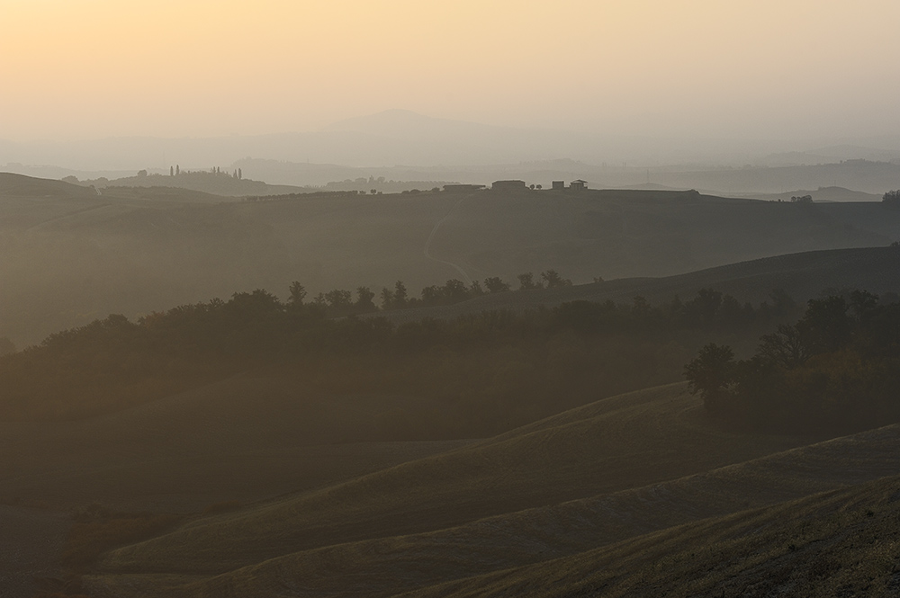 Sonnenaufgang in der Crete Senesi 3