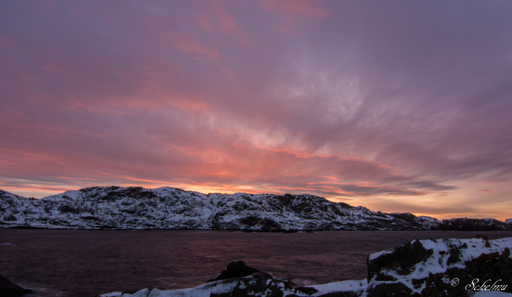Sonnenaufgang in Sund