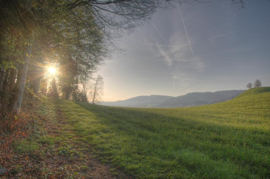 Sonnenaufgang Menzingen 213 4 5 variante 1