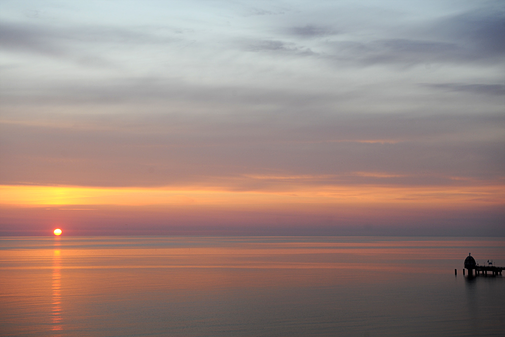 Sonnenaufgang vor Zinnowitz
