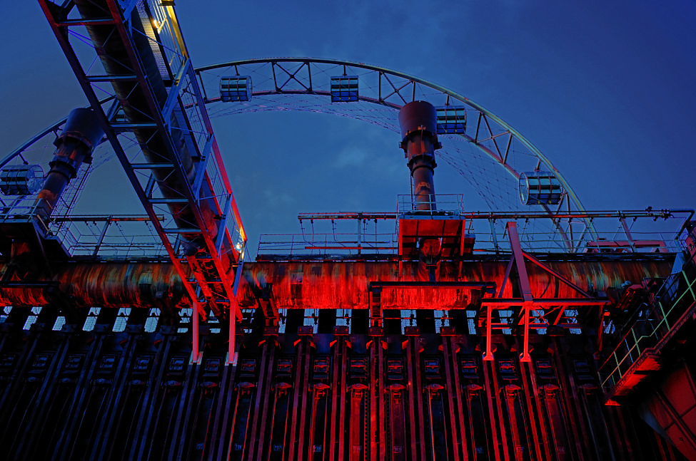 Sonnenrad Kokerei Zollverein - 11/2009 -