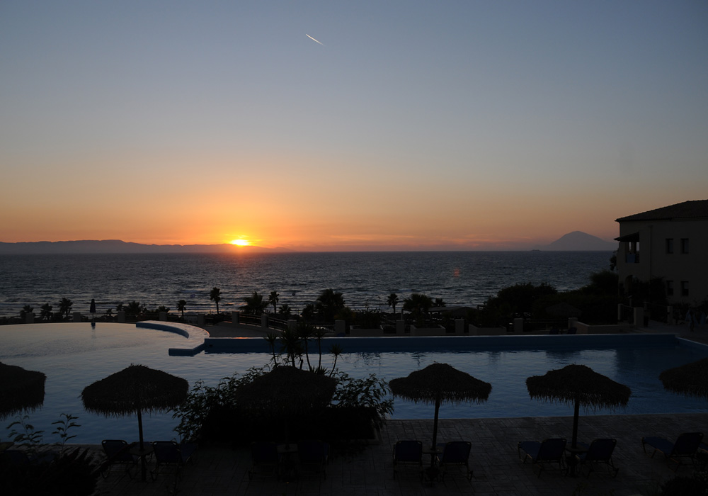 Sonnenuntergang über Zakynthos 2
